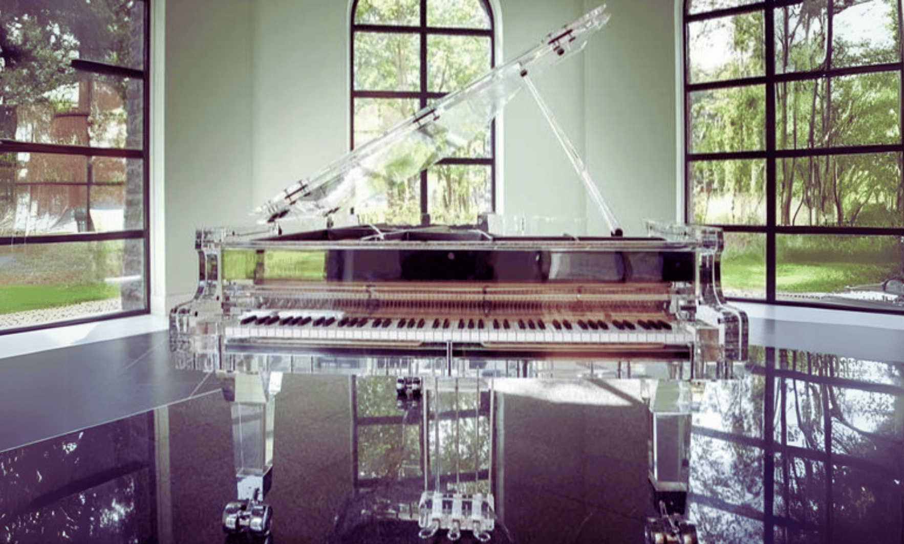 Crystal Piano, Heintzman, sold for 3.22 million dollars